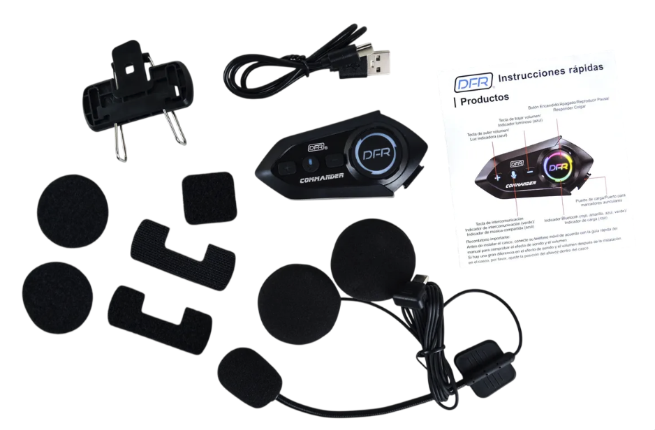 INTERCOMUNICADOR DFR COMMANDER Y12 PRO
