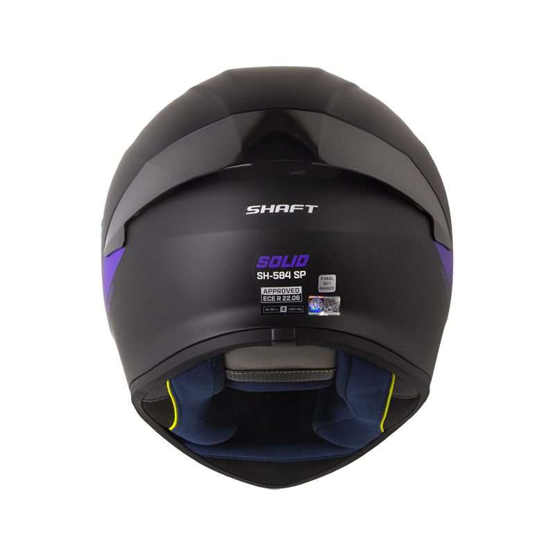 CASCO INTEGRAL SHAFT 584SP SOLID NEGRO MORADO MATE 