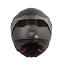 CASCO INTEGRAL SHAFT PRO 609 DOBLE VISOR VENOM SOLID GRIS OSCURO NEGRO MATE