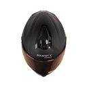 CASCO INTEGRAL SHAFT PRO 609 DOBLE VISOR VENOM SOLID NEGRO FUCSIA MATE