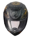 CASCO INTEGRAL SCORPION R420 LONE STAR NEGRO DORADO MATE