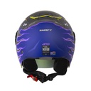 CASCO ABIERTO SHAFT 212 JET-XX CAMELEON GRIS OSCURO MORADO MATE