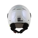 CASCO ABIERTO SHAFT 212 SOLID CAMALEON BLANCO SILVER BRILLO