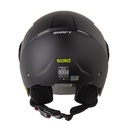 CASCO ABIERTO SHAFT 212 SOLID NEGRO AMARILLO MATE