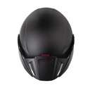 CASCO ABIERTO SHAFT 212 SOLID NEGRO FUCSIA MATE 