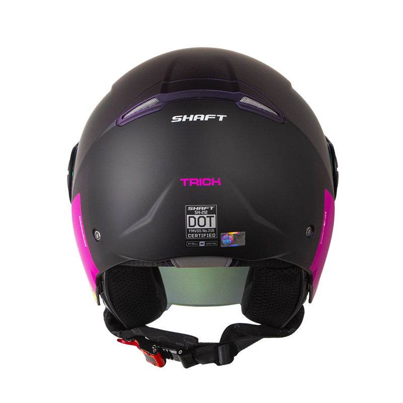 CASCO ABIERTO SHAFT 212 TRICK CAMALEON FUCSIA MATE