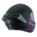 CASCO INTEGRAL FIBRA GIGA 2 STREAM NEGRO MORADO MATE