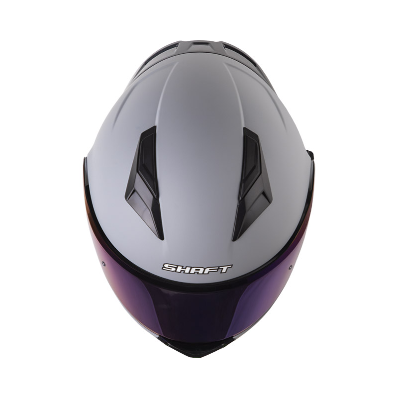 CASCO ABATIBLE SHAFT 3820SP SOLID GRIS OSCURO GRIS MATE