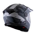CASCO MULTIPROPOSITO ABATIBLE XSPORTS 165 AMPTOP GRIS NEGRO MATE