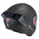CASCO INTEGRAL FIBRA GIGA 2 STREAM NEGRO MATE