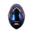 CASCO INTEGRAL SHAFT 526SP EVO RH-FORZA CAMALEON AZUL BRILLO