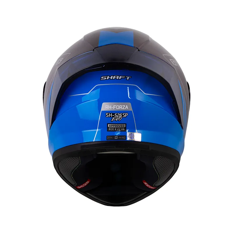 CASCO INTEGRAL SHAFT 526SP EVO RH-FORZA CAMALEON AZUL BRILLO