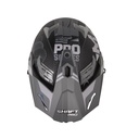 CASCO MULTIPROPOSITO SHAFT PRO MX400 DOBLE VISOR CRYPTONE NEGRO GRIS MATE