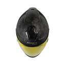 CASCO ABIERTO SHAFT PRO 240 DOBLE VISOR CLASSIC NEGRO GRIS OSCURO MATE