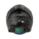 CASCO ABIERTO SHAFT PRO 240 DOBLE VISOR CLASSIC NEGRO GRIS OSCURO MATE