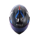 CASCO INTEGRAL SHAFT PRO 620 CARBON EVO 3K HALD AZUL AZUL BRILLO