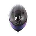 CASCO INTEGRAL SHAFT PRO 620 CARBON EVO 3K SOLID NEGRO SILVER BRILLO VISOR AZUL SPOILER NEGRO