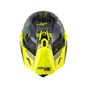 CASCO MULTIPROPOSITO SHAFT PRO MX400 DOBLE VISOR CRYPTONE GRIS OSCURO AMARILLO BRILLO
