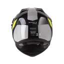 CASCO MULTIPROPOSITO SHAFT PRO MX400 DOBLE VISOR FRONTIER NEGRO GRIS BRILLO