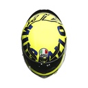 CASCO INTEGRAL AGV K1 TOP ROSSI MUGUELLO 2016 AMARILLO FULL COLOR BRILLO