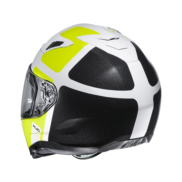 CASCO INTEGRAL HJC I70 PRIKA MC4H NEGRO AMARILLO MATE 