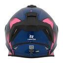 CASCO INTEGRAL XSPORTS V151 SWAMP AZUL ROSADO BRILLO