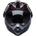 CASCO MULTIPROPOSITO BELL MX-9 ADVENTURE MIPS DLT NEGRO NARANJA BRILLO