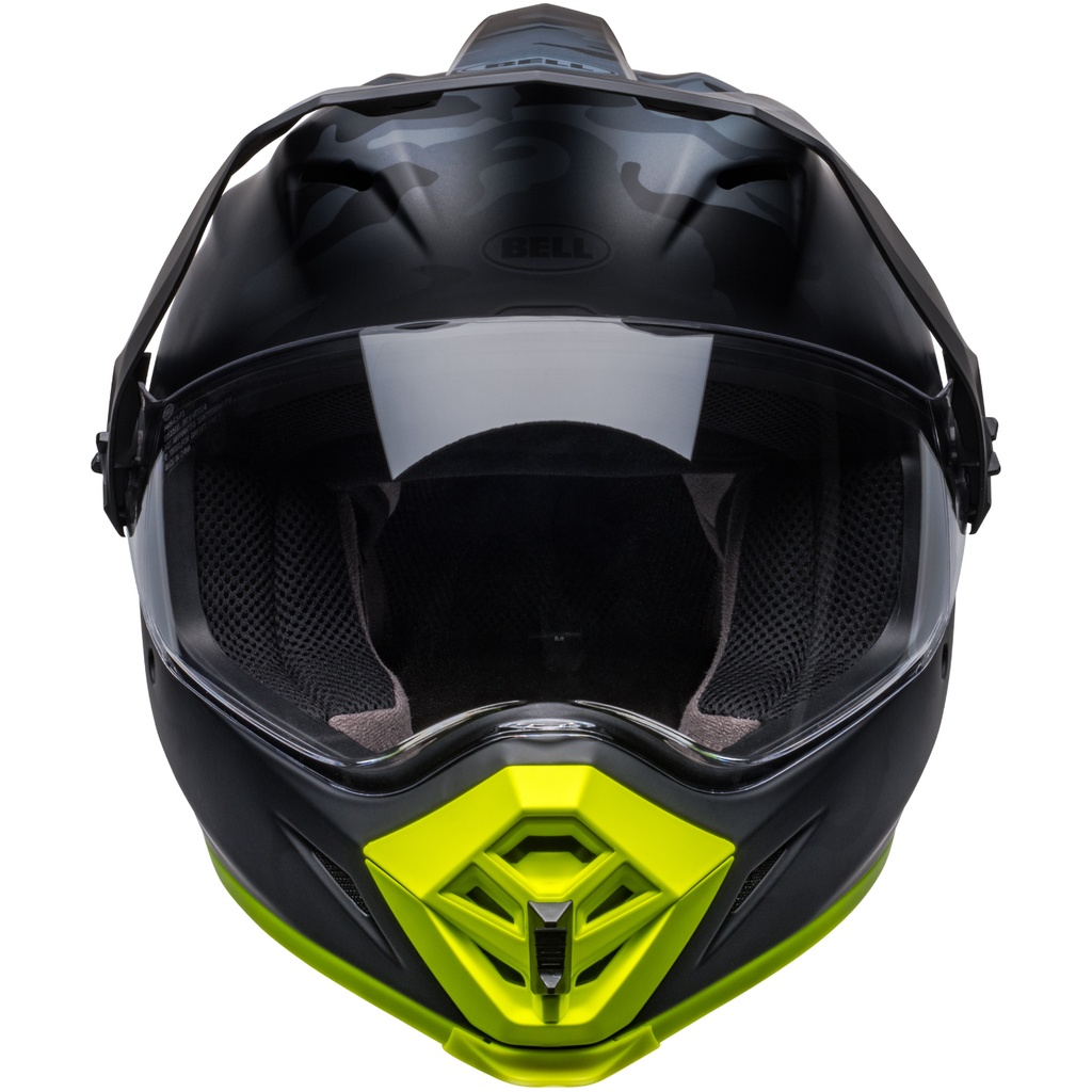 CASCO MULTIPROPOSITO BELL Mx-9 ADVENTURE MIPS STL NEGRO AMARILLO MATE