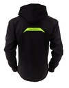 CHAQUETA CORTAVIENTO PIGMALION IMPERMEABLE NEGRA