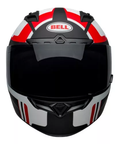 CASCO INTEGRAL BELL QUALIFIER TORQUE NEGRO ROJO MATE