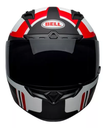 CASCO INTEGRAL BELL QUALIFIER TORQUE NEGRO ROJO MATE