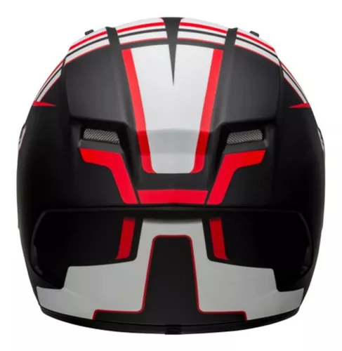 CASCO INTEGRAL BELL QUALIFIER TORQUE NEGRO ROJO MATE