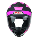 CASCO INTEGRAL TRENDY CANADIAN NEGRO PURPURA MATE 