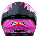 CASCO INTEGRAL TRENDY ONE&ONE NEGRO PURPURA MATE 
