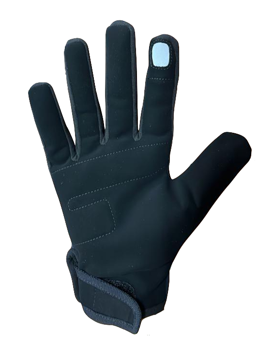 GUANTE SIN PROTECCION COMPLETO NEGRO ESTAMPADO