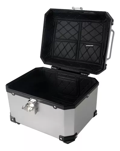 MALETERO SPARTAN 45 LITROS GRIS NEGRO
