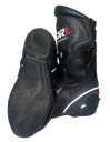 BOTA DE PROTECCION RACING NEGRA