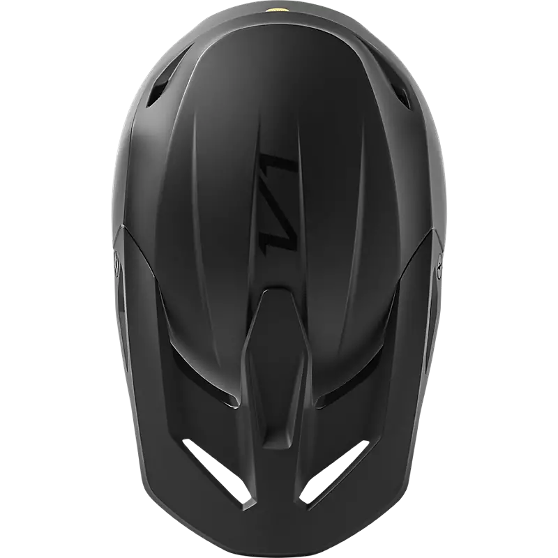 CASCO CROSS FOX V1 SOLID NEGRO MATE