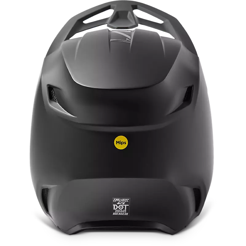 CASCO CROSS FOX V1 SOLID NEGRO MATE