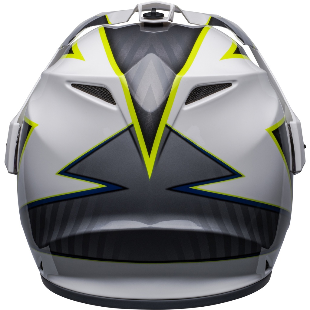CASCO MULTIPROPOSITO BELL MX-9 ADVENTURE MIPS DLT BLANCO AMARILLO BRILLO