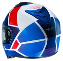 CASCO ABATIBLE HJC I90 HOLLEN MC21 AZUL ROJO BRILLO