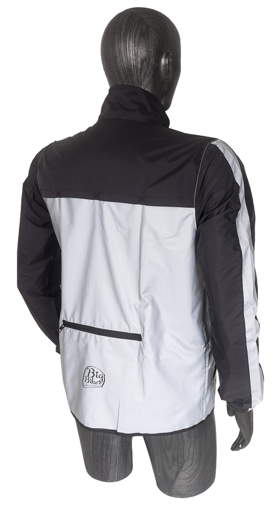 CHAQUETA CORTAVIENTOS BIG BIKER BASICA REFLECTIVA