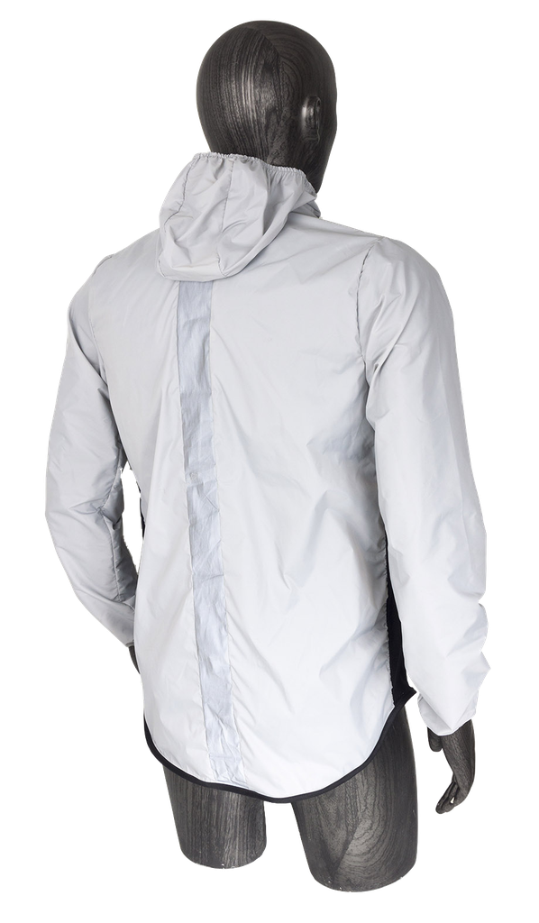 CHAQUETA CORTAVIENTOS BIG BIKER GRIS