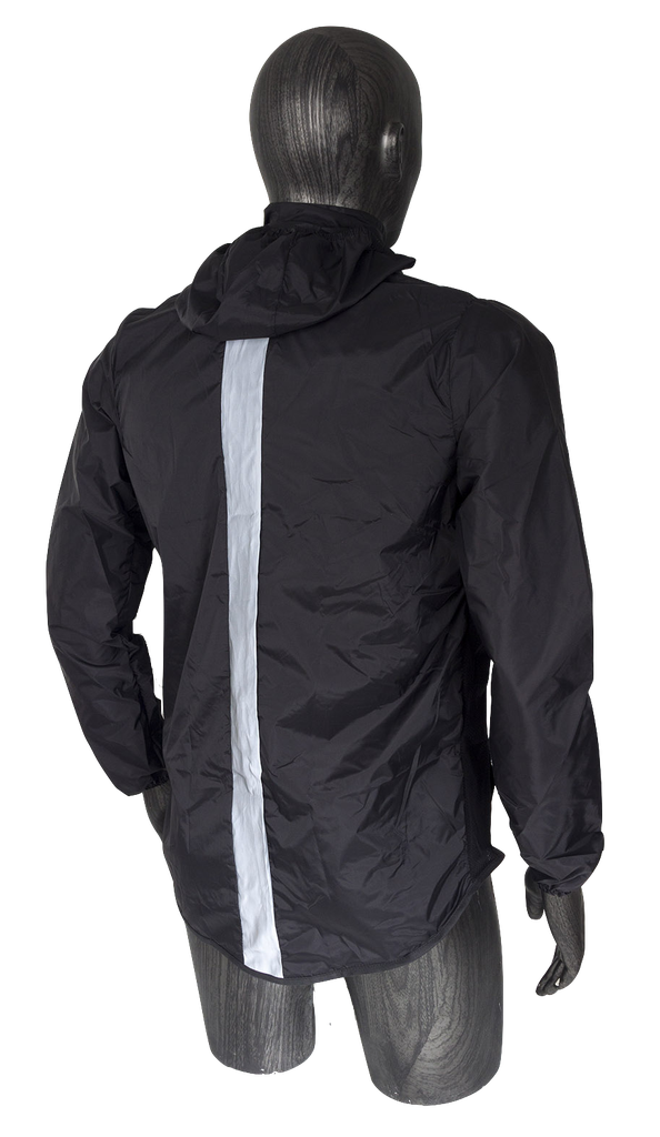 CHAQUETA CORTAVIENTOS BIG BIKER NEGRA