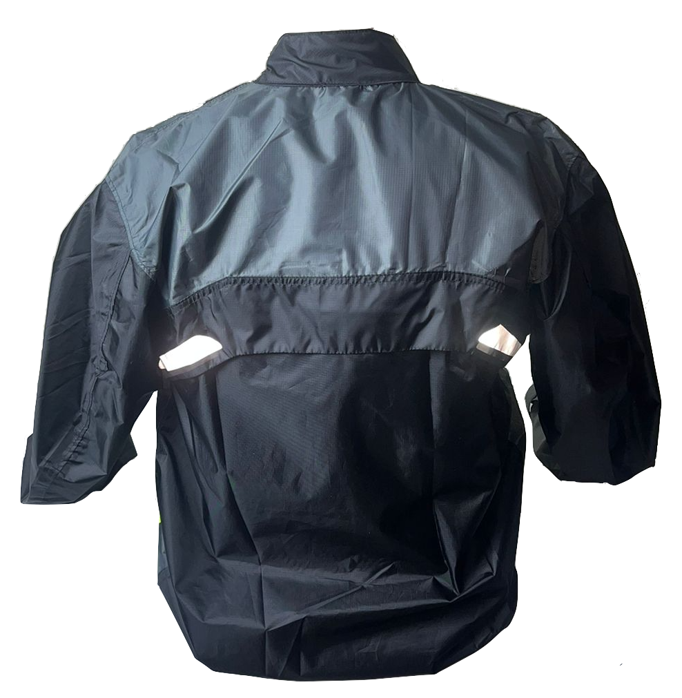 CHAQUETA SIN PROTECCION IMPERMEABLE ARMORSTAR NEGRA GRIS