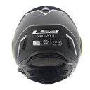 CASCO ABATIBLE LS2 900 VALIANT II HAMMER NEGRO AMARILLO MATE