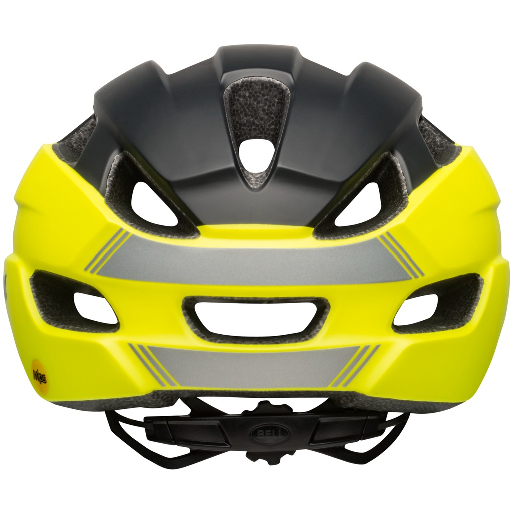CASCO BICICLETA BELL BS AVENUE MIPS NEGRO AMARILLO UA 20 
