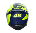 CASCO INTEGRAL AGV K1 TOP SOLELUNA 2018 AZUL AMARILLO FLUOR MATE