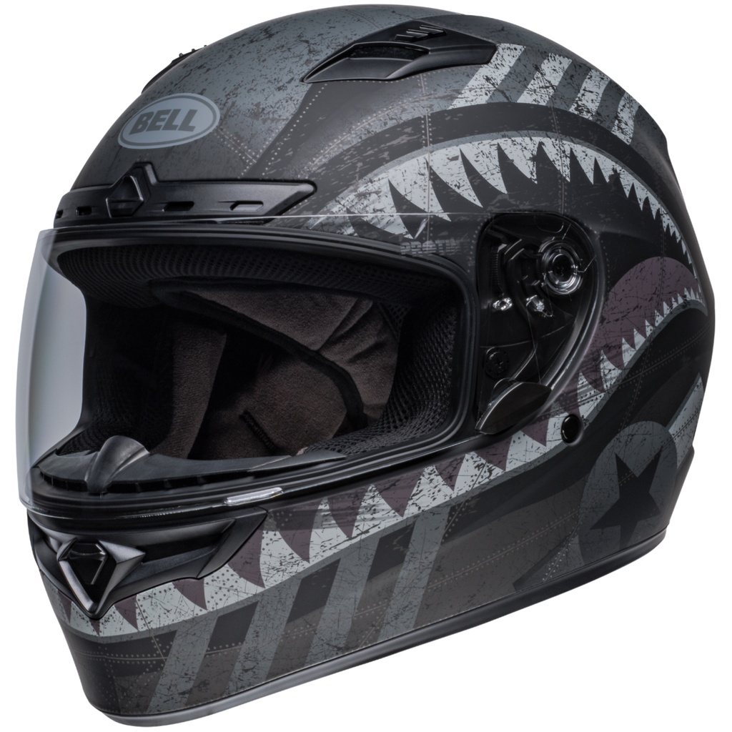 CASCO INTEGRAL BELL QUALIFIER DLX MIPS DEVIL MAY GRIS NEGRO MATE
