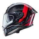 CASCO INTEGRAL CABERG DRIFT EVO CARBON PRO SONIC ROJO BRILLO
